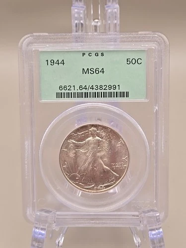 1944 Liberty Walking Half Dollar 50C PCGS MS64 - Old PCGS Holder