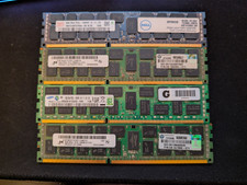 32GB 4x8GB Assorted 8GB DDR3 1333 PC3L-10600R RAM Module Server Memory