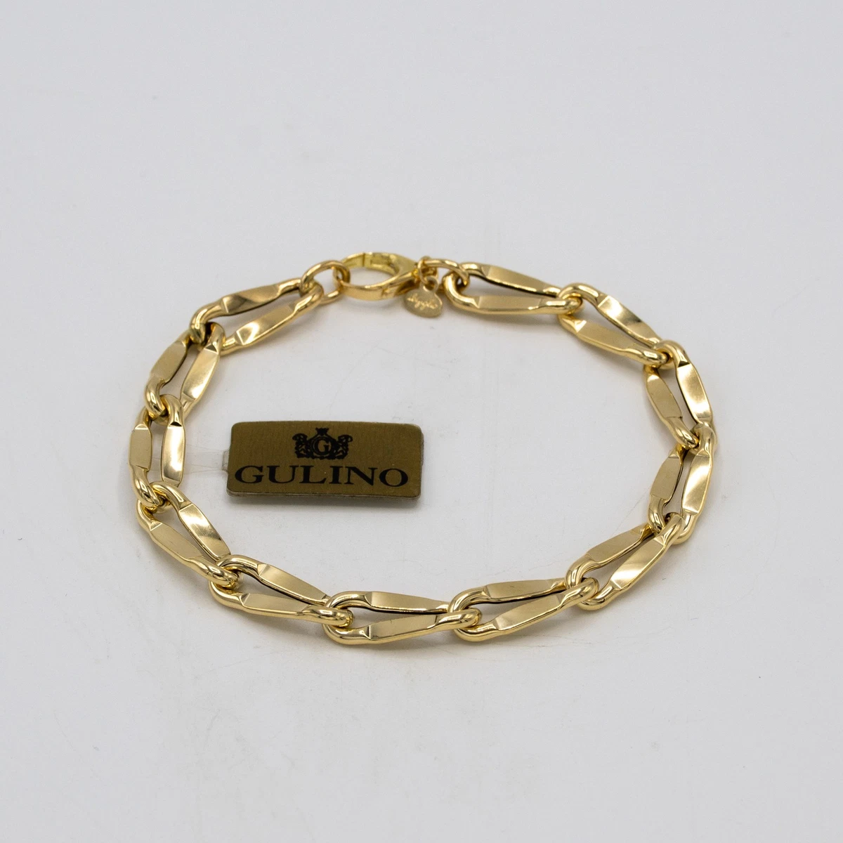Bracelet En Or Jaune 18 Carats - 7,41 Grammes, Longueur 19 Cm, Occasion Bon état