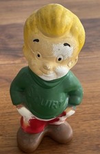 Original 1948 Squirt Soda Ceramic Chalkware Statue Damaged