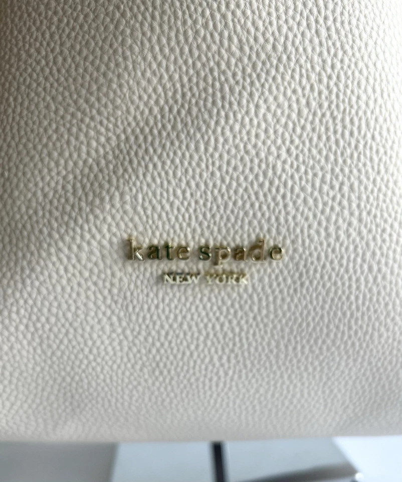 Nuevo Bolso Pequeño Kate Spade Rosa Claro Imitación Cuero Guijarro. Foto 2 de 4