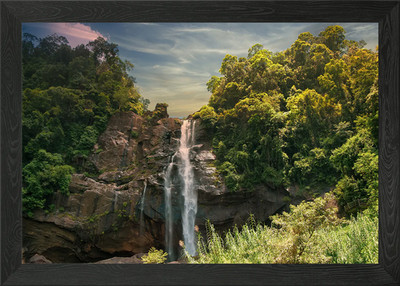 Aberdeen Wasserfall Gerahmtes Wandbild Poster Leinwanddruck Bild