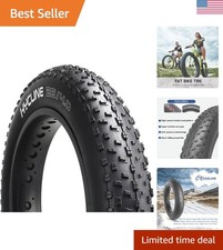 26x4.0 Inch Fat Bike Tire   High-Performance All-Terrain Puncture-Resistant Tire