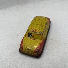 Argo Tin Lithograph Toy Sedan 4"' Taxi Car