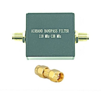 Airband 118MHz138MHz Bandpass BPF for RX Receiver