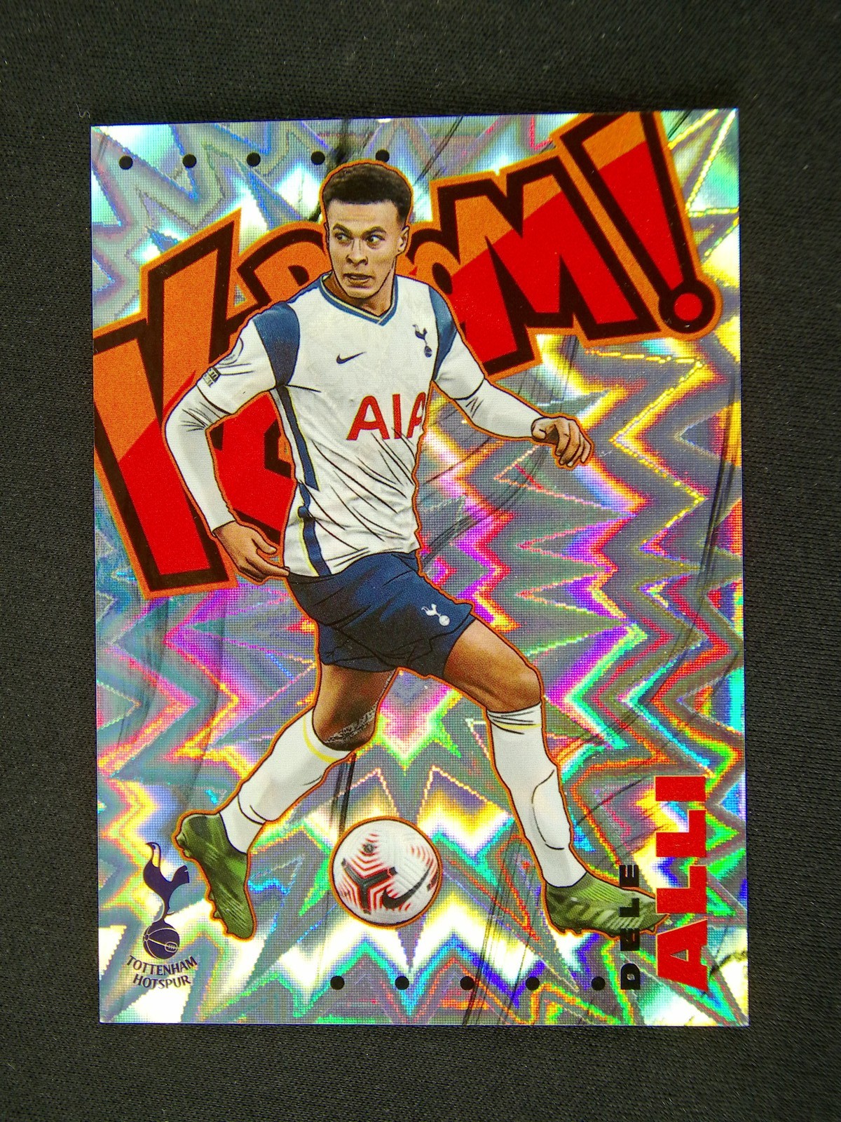 2020-21 Panini Prizm Premier Dele Alli #17 Kaboom SSP
