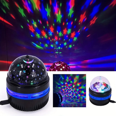 Auto Rotate LED Starry Sky Northern Light Projector Projection Lamp with Remote