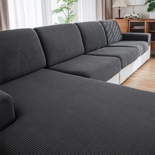 Couch Cushion Covers, Comfort Soft Magic Sofa Covers Washable Stretch Resista...