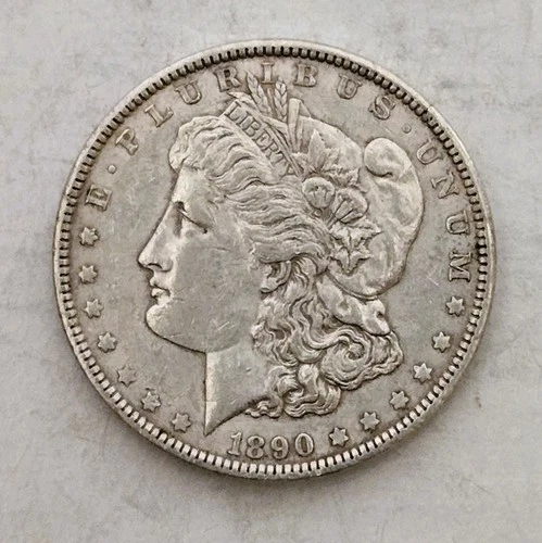 1890-P Morgan Silver Dollar - 90% SILVER - XF/AU Condition!