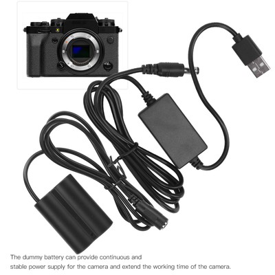 NPW235 Dummy Battery DC Coupler Power Adapter With USB Drive Cable For Fujif Hot