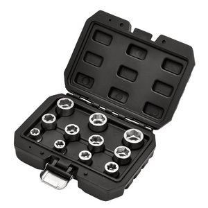 Draper 11 Piece 3/8" Drive Bolt Extractor Socket Set - Image 4