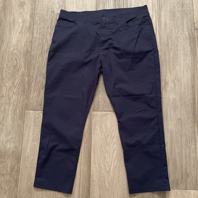 Public Rec Pants Mens 42x30 Blue Chino Golf Business Casual Office