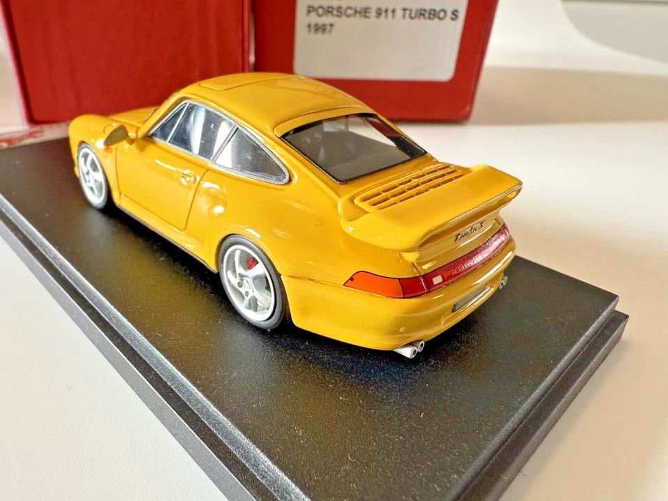 MR Collection Models 1:43 Porsche 911 Turbo S (1997) 1 of 100 – MIB, Like BBR - Image 3 of 4