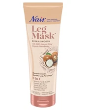 Nair LEG MASK 3-in-1 Hair Remover with 100% Natural Clay & Shea Butter