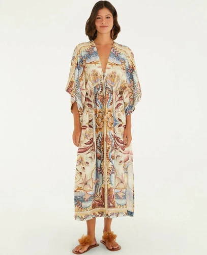 NWT FARM RIO DRESS WITH TAGS SIZE  LARGE 6729