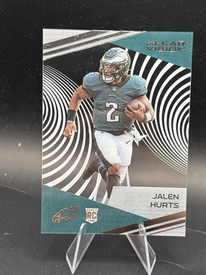 2020 Panini Chronicles - Clear Vision Rookies Jalen Hurts #CV-22 (RC)