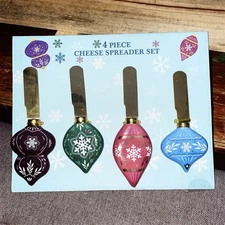 4 Piece Cheese Spreader Set - Kitchen, Home & Living Gift Idea!