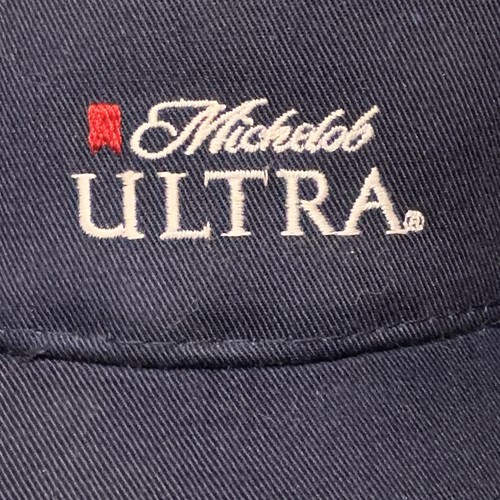 Michelob Ultra Beer Golf Visor Hat Adjustable Unisex Lt Wear Still Great Wearer - Picture 2 of 7