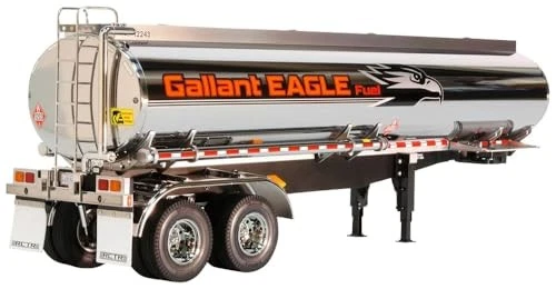 Tamiya 1/14 Electric RC Big Truck Series No.33 Fuel Tank Trailer 56333 - Image 2 of 3