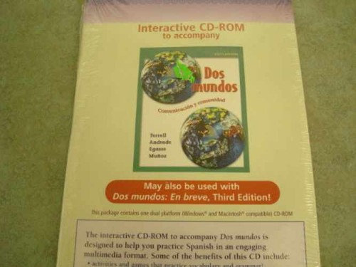 Student CD-ROM Program (Prepack) t/a Dos - CD-ROM, by Terrell Tracy D; - New h - 第 1/2 張圖片