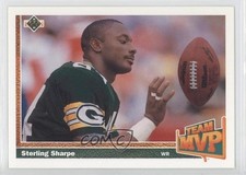 1991 Upper Deck Team MVP Sterling Sharpe #459 14s2