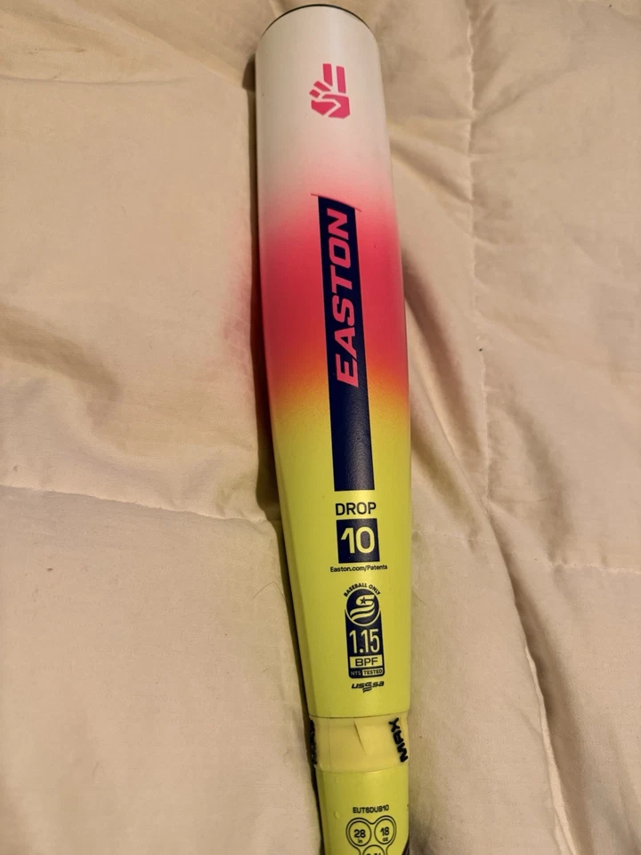 Bate de béisbol Easton Dub USSSA 28/18 Drop 10 Foto 3 de 4