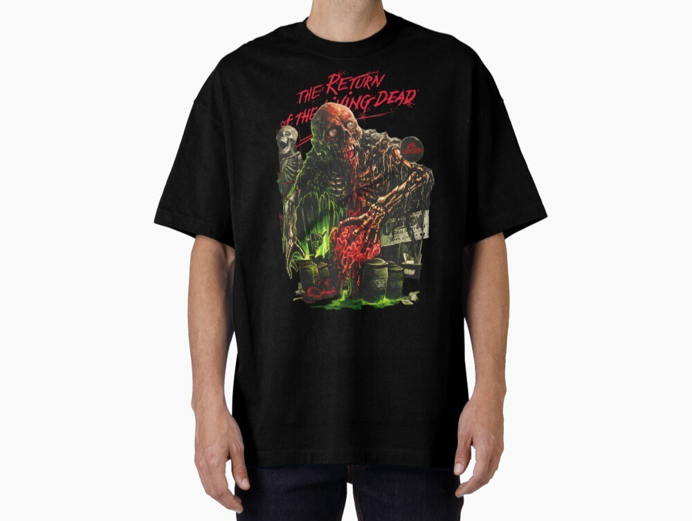 Retro Scary Monster Ghost Horror Movie Vintage Classic T-Shirt