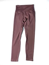 Lululemon Align HR High Rise Crop Mauve Pink Sz S