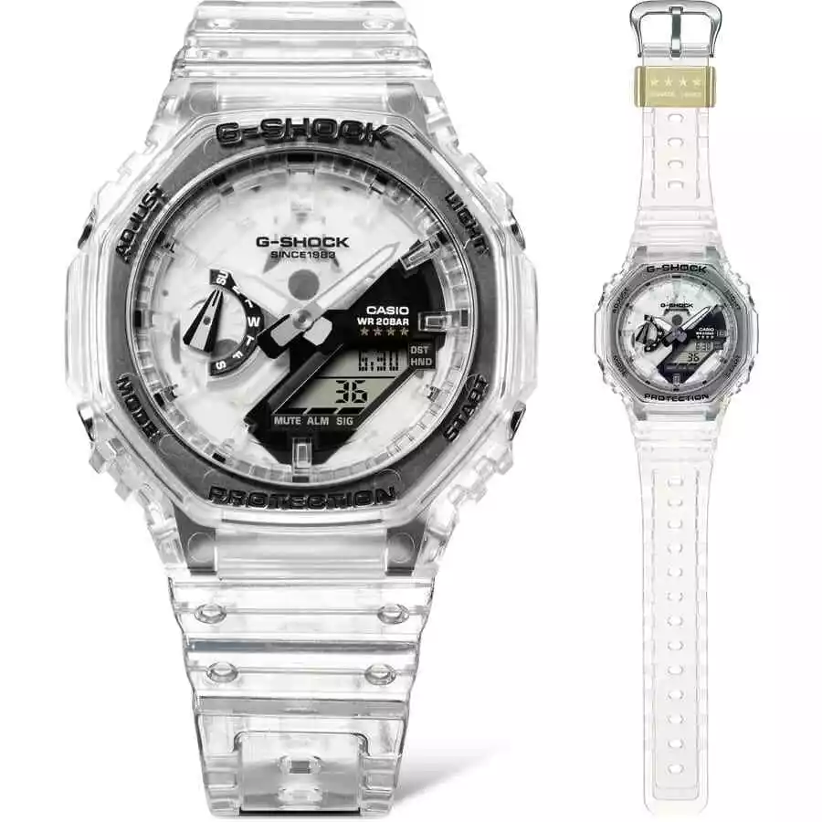 CASIO G-SHOCK GA-2140RX-7AJR 40th Anniversary CLEAR REMIX Limited