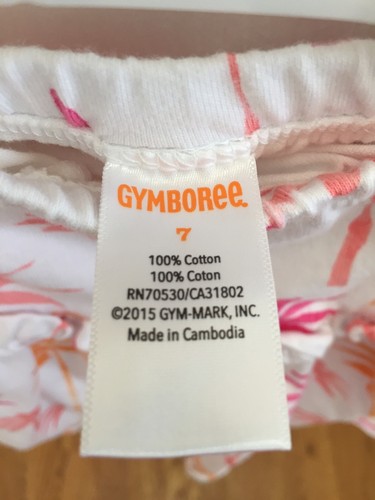 Gymboree Girls Size 7 Palm Trees Skirt - Picture 3 of 3