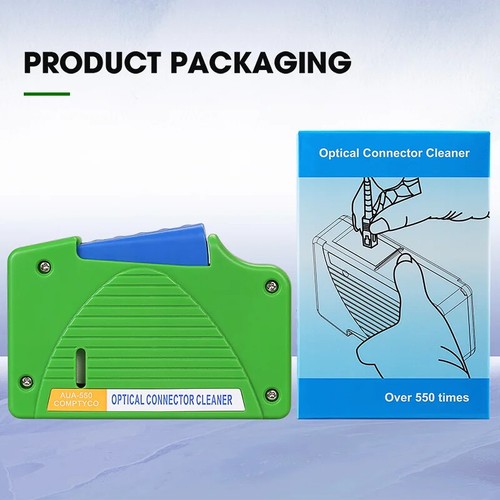 Fiber End Face Cleaning Box Tool Ftth Optic Fiber Cleaner Tools for SC/ST/FC New - 第 10/12 張圖片