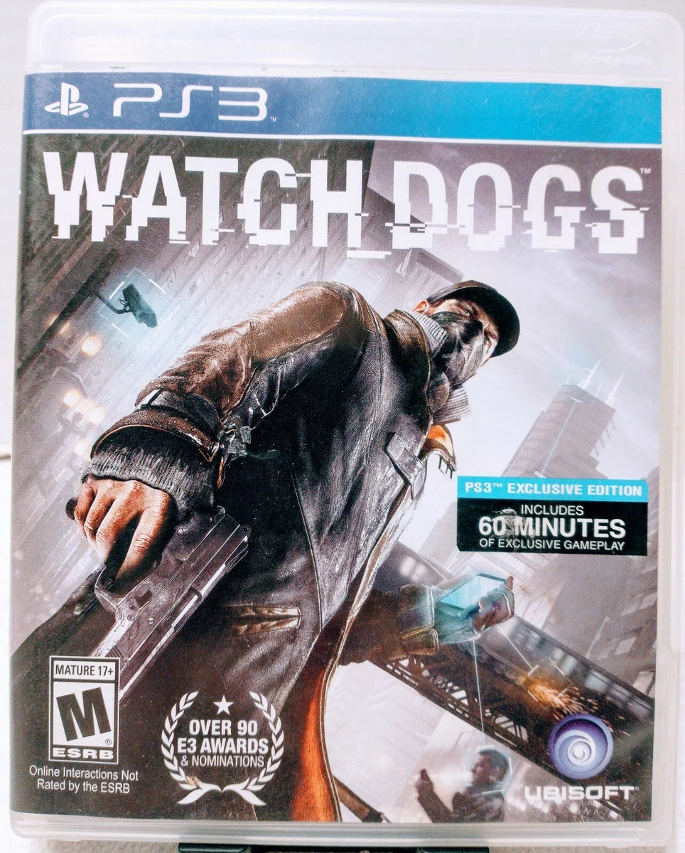 Watch Dogs - Playstation 3 Exclusive Edition DISC ONLY VGC