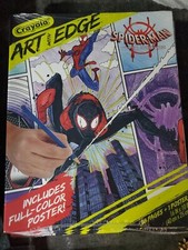 Image of New Sealed Crayola Art With Edge Spiderman Into The Spiderverse 28 Page 1 Poster