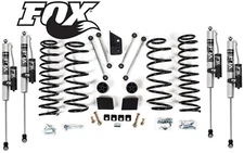 Fox 3" Full Suspension Lift Kit 2.0 Remote Reservoir Shocks for 18-2024 Jeep JL