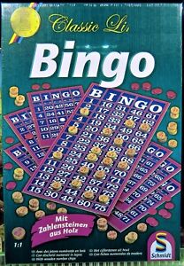 Schmidt Spiele 490 Classic Line Bingo Zahlen Chips Aus Holz Ebay