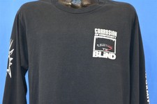 T-Shirt Noir Bande Désincarnée Vintage - Toutes Tailles S à 4XL - Neuf Avec Étiquettes