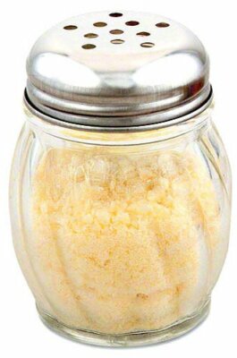 American Metalcraft (LX306) 6 oz Lexan Cheese Shaker Set