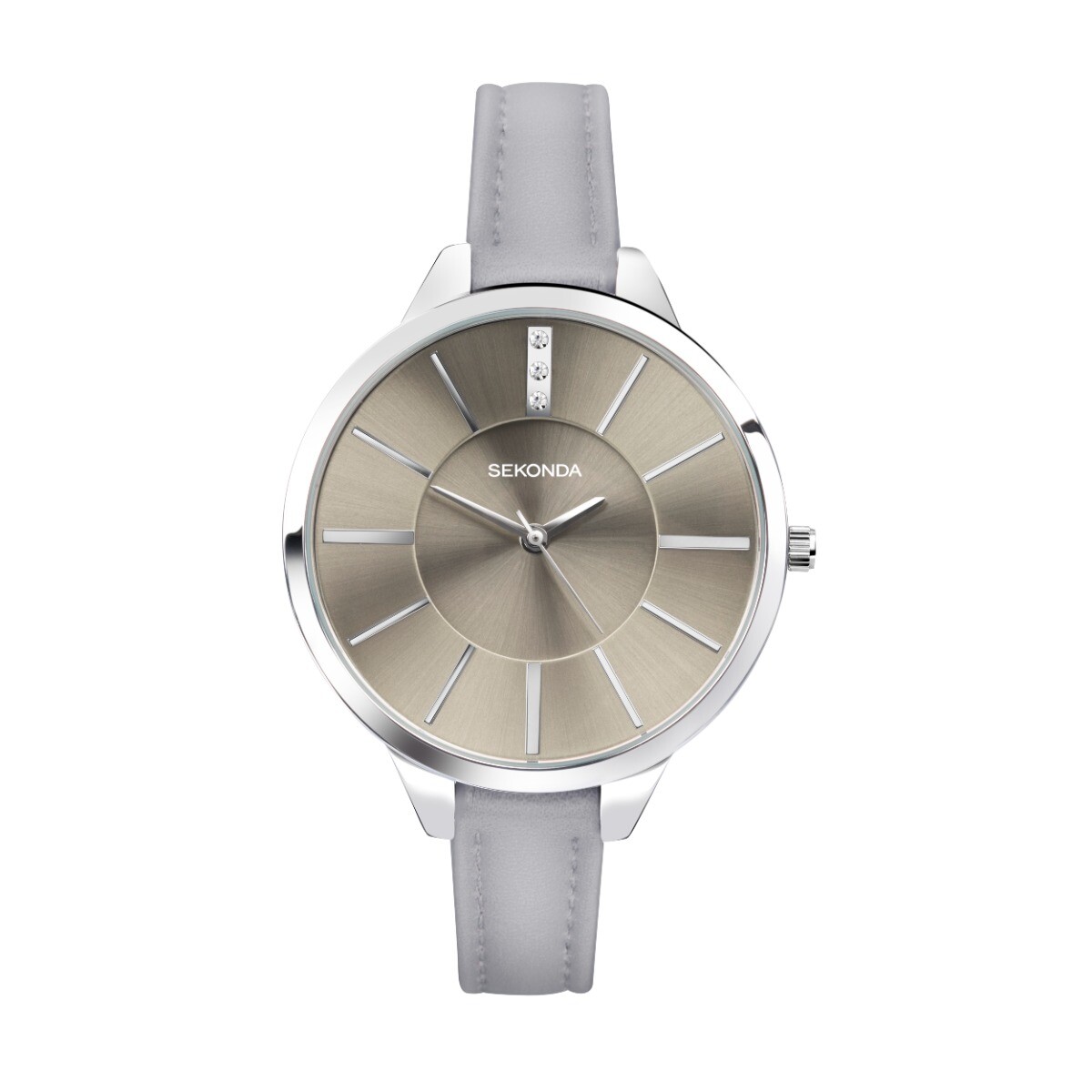 Sekonda Ladies Watch with Grey Dial and Grey Strap 2251