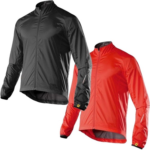 Mavic Womans Full Zip Cycling Jacket L Red Bike Bicycle Jersey