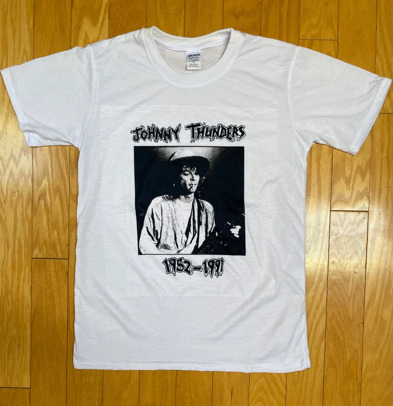 1990s Vintage Johnny Thunders T-shirt Gift Fan S-5XL IN099 | eBay