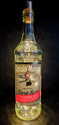 Captain Morgan Rum Flaschenlampe Nachtlicht Stimmungslampe