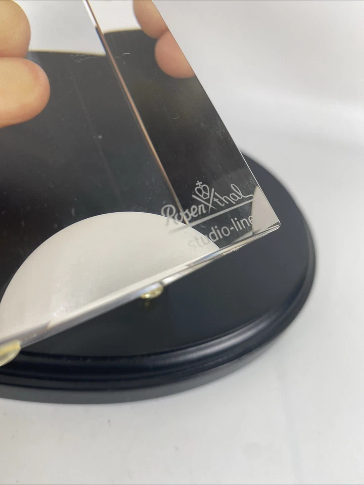 Rosenthal Studio Line Blockglas Glatt Leuchter 6’’ - Image 2 of 4