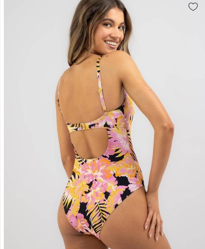 Billabong Swimsuit One Piece NEW Copacabana DD Underwire Size XXLarge RRP $130 - Picture 2 of 8