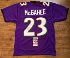 Willis McGahee Autographed Signed Baltimore Ravens Pro Style Jersey JSA COA