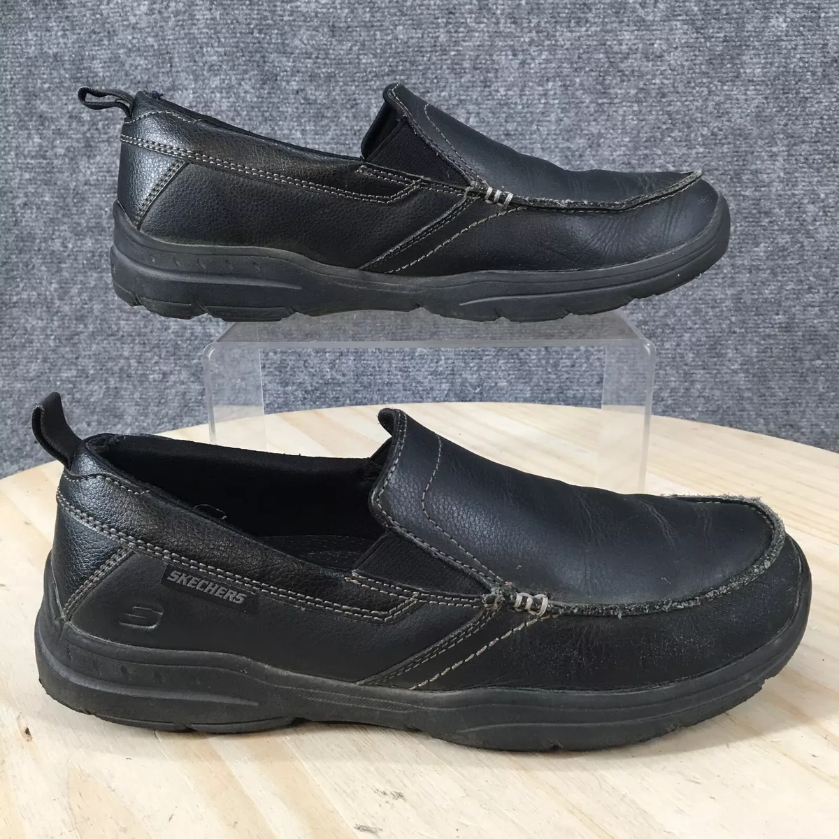 Skechers Shoes Mens 7.5 Relaxed Fit Harper Forde Loafers 64858
