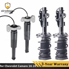 Front Rear Shock Absorber Struts Magnetic Set of 4 For Chevrolet Camaro SS 16-24