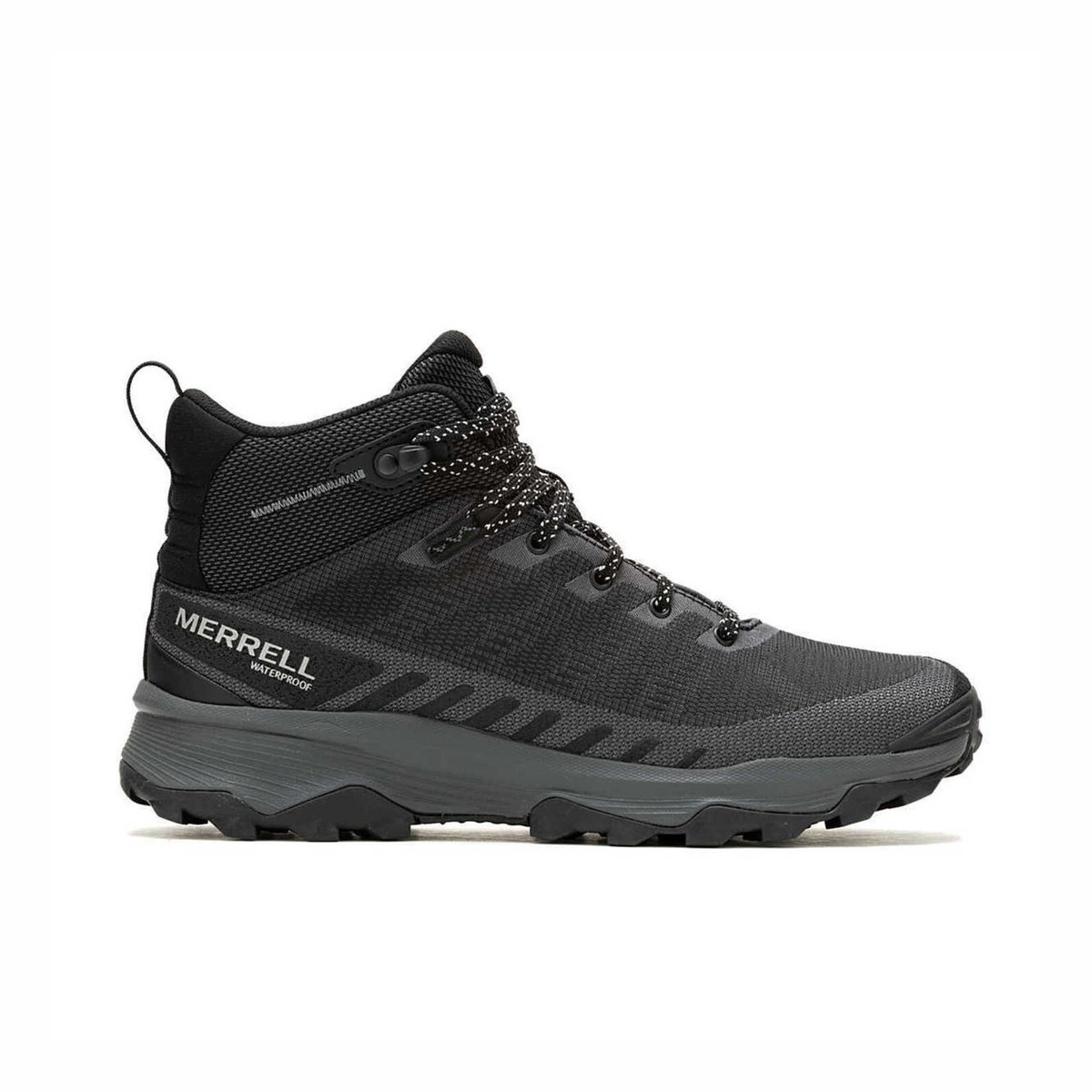 Merrell Speed ECO Mid WP [ML037537] Men Outdoors Shoes Black/Grey
