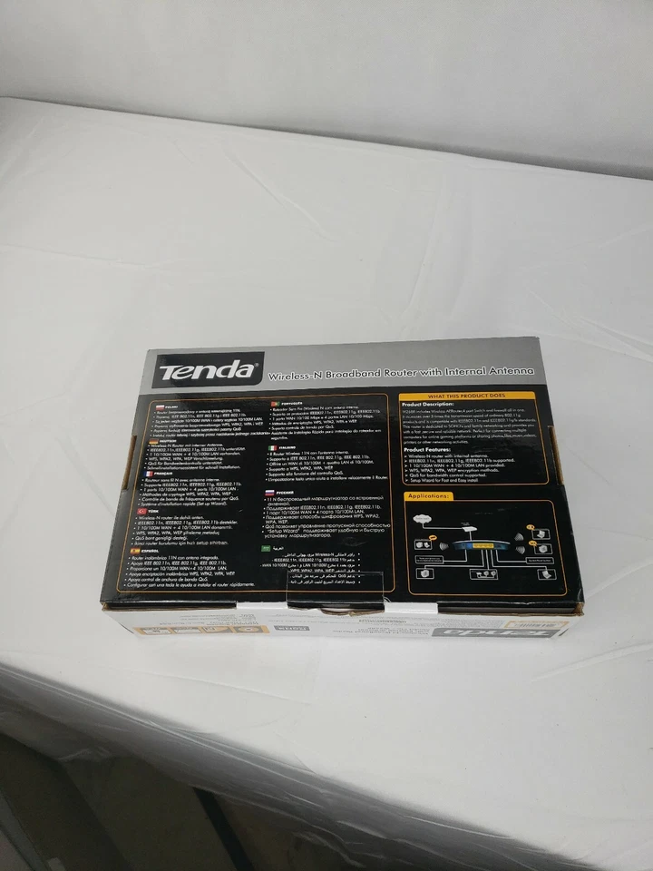 Tenda W268R 150 Mbps 4-Port 10/100 Wireless-N Broadband Router  - Image 4 of 4