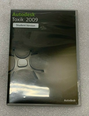 Autodesk Toxik Student Version 2009 English Language DVD Only (No Codes)