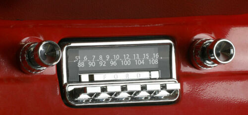 1964-66 Ford Mustang Falcon Ranchero RetroSound Detroit Radio AM FM AUX Retro - Photo 1 sur 8